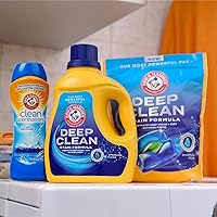 Vista 10 de ARM & HAMMER Fórmula de Limpieza Profunda contra Manchas, Paquetes de Detergente para Ropa Power Paks, 21
