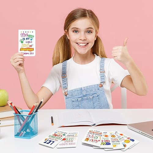 Miniatura 6 de 24 blocs de notas con versículos de la Biblia, mini cuadernos religiosos de bolsillo, motivacionales, cristianos, pequeños blocs de notas