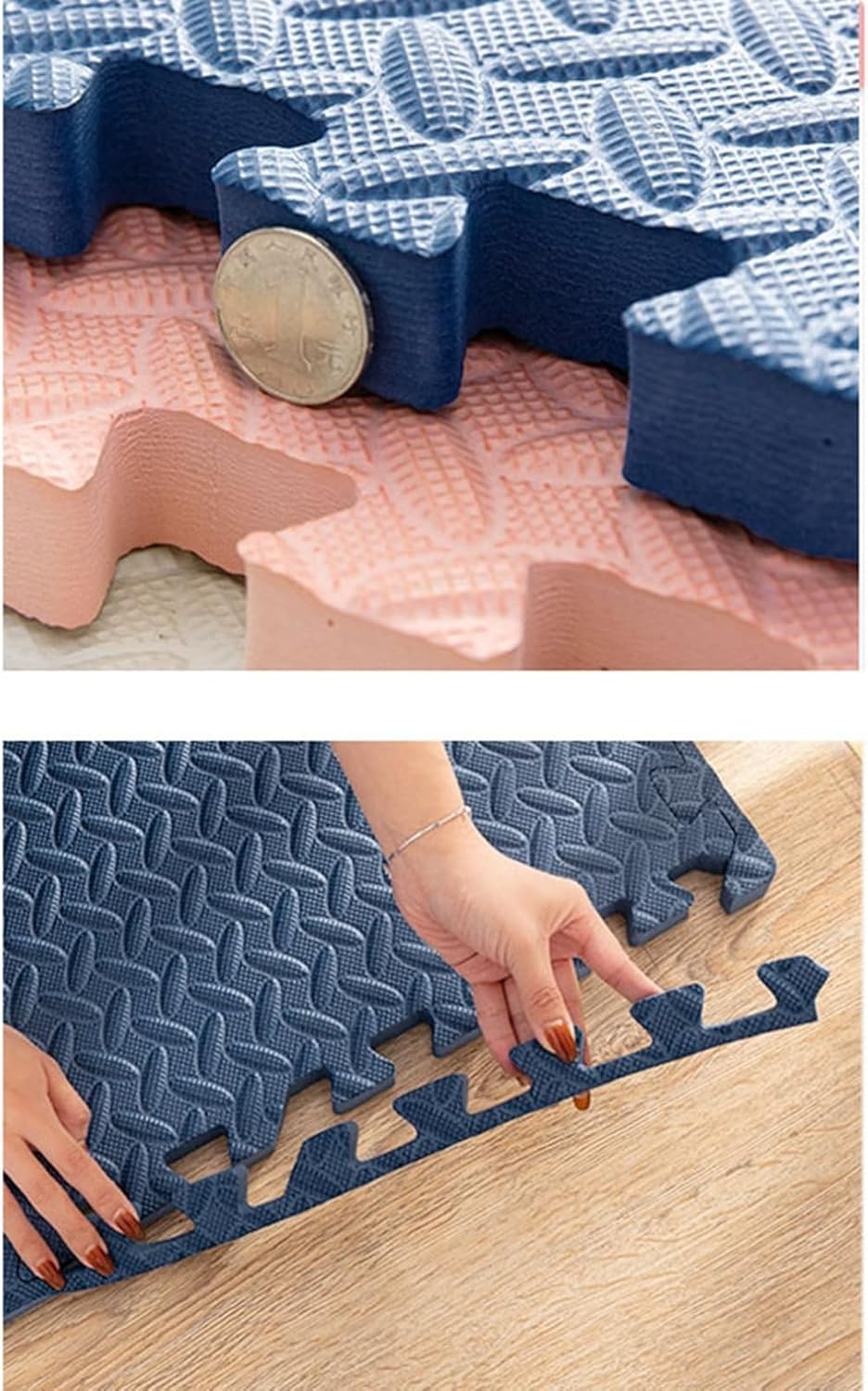 ジョイントマット パズルマット 厚め 大判 30x30x1cm 9枚入り 防音 弾力良く 柔らかい ケガ防止 クッションマット 防水