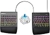 KINESIS Gaming Freestyle Edge RGB Split Mechanical Keyboard MX Blue