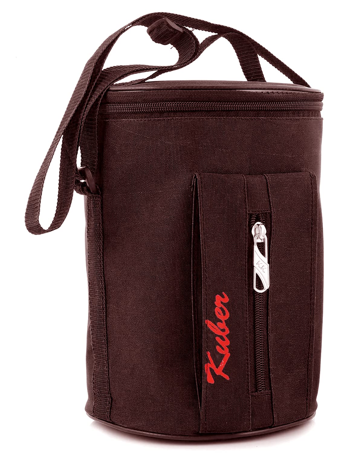 Kuber Industries Canvas Lunch Bag for Men, Women and Kids, Lunch Bag for School, Picnic, Office, Carry Bag for Lunch Box (Brown) (B092DPNSFR) Amazon Price History, Amazon Price Tracker