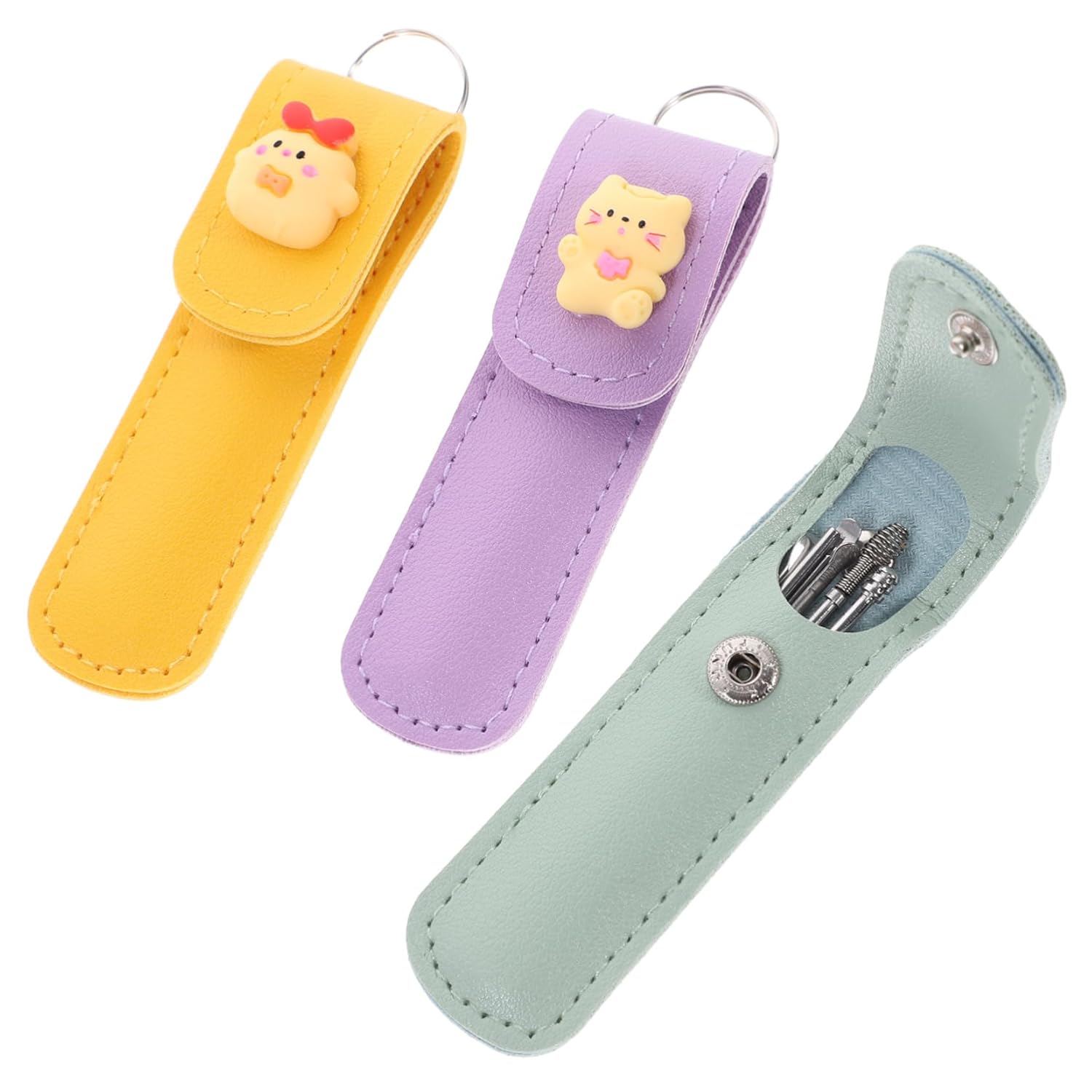 Cartoon Earwax Spoon Set 3 Sets of Ear Cleaning Tools for Gentle Ear Care