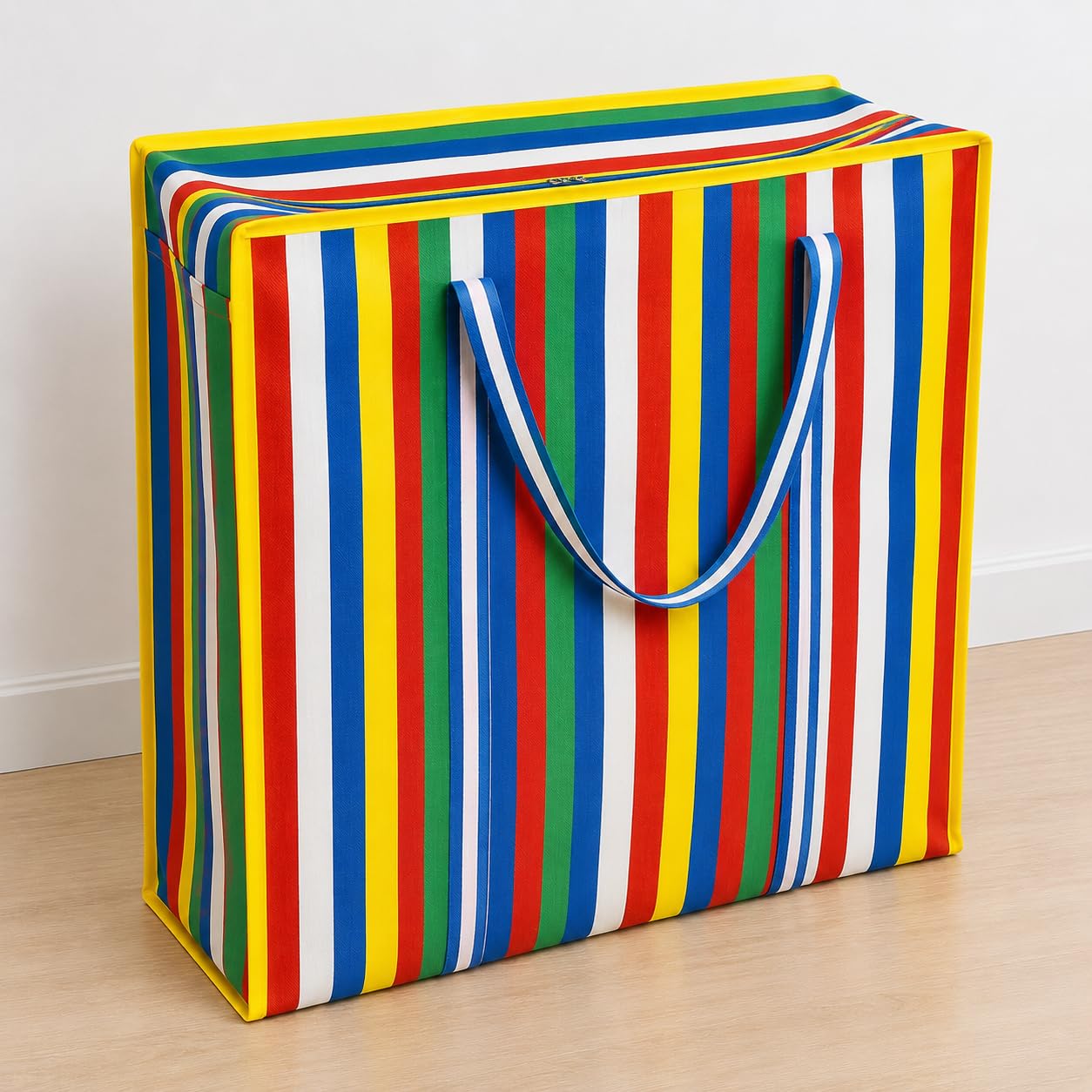 Sac de rangement nylon robuste anti-déchirure pour stocker le linge encombrant sans casser