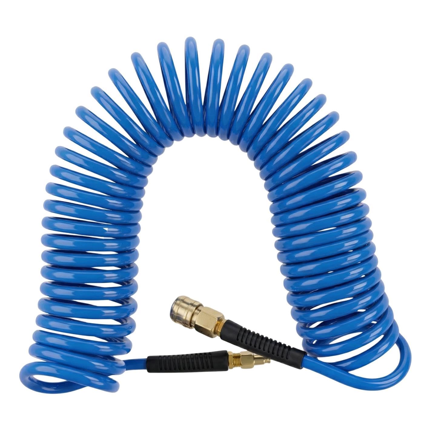Tuyau spiralé PU Lumonic flexible de 10m en boîte de rangement