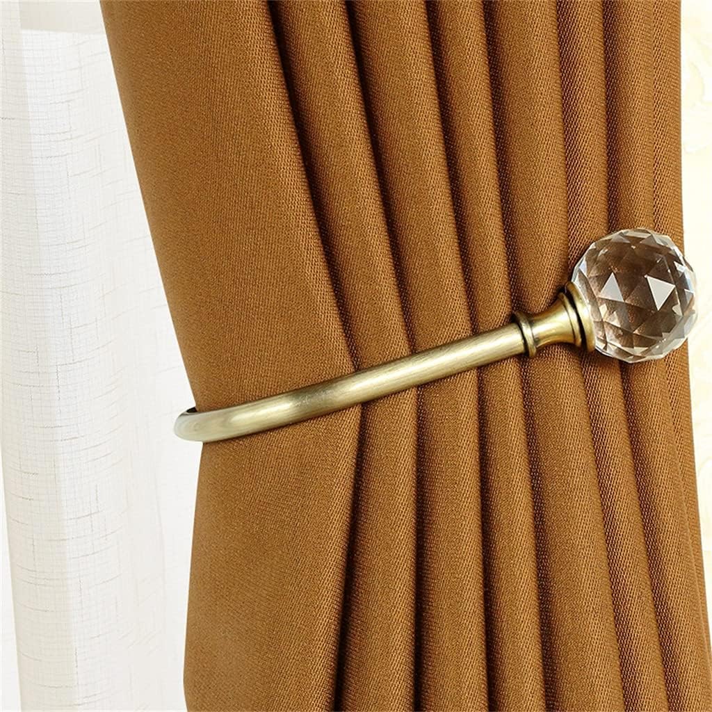 Curtain Hook Wall U-Shaped Crystal Interior Decoration(D)