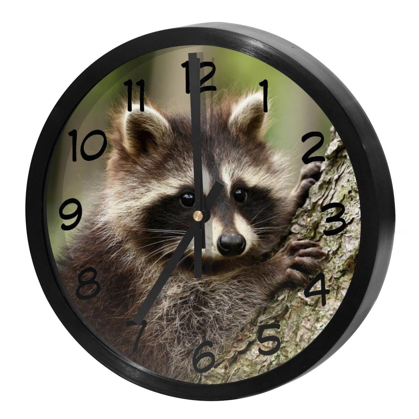 Horloge murale silencieuse à quartz anti-bruit pour espace de travail et bureau concentré