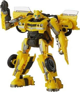 Transformers Studio Series Deluxe Class 100 Bumblebee Toy, Rise of The Beasts, 4.5-inch, Action Figure for Boys and Girls Ages 8 and Up