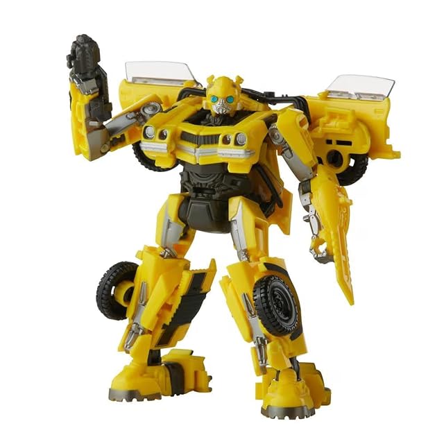 Foto 5 de 8 de Hasbro Transformers Studio Series Deluxe Class 100 Bumblebee Toy Rise of The Beasts, 4.5 pulgadas