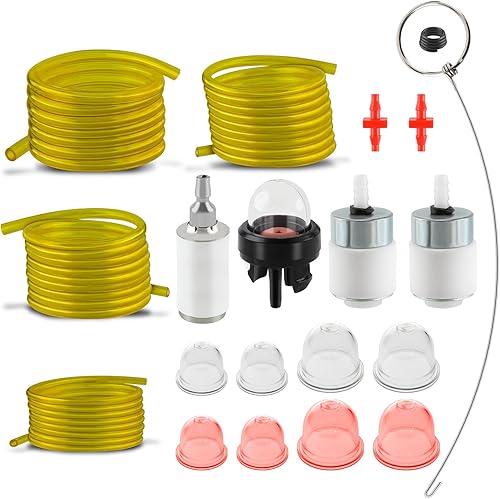 Miniatura 3 de AC04122 Kit de línea de combustible de 4 pies con foco de cebado y filtro de combustible para Zama Craftman Ryobi Homelite Husqvarna Poulan