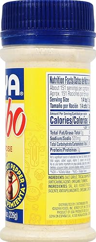 Miniatura 5 de Goya Adobo - Condimento multiusos sin pimienta, vegano, natural, 8 onzas (paquete de 24)