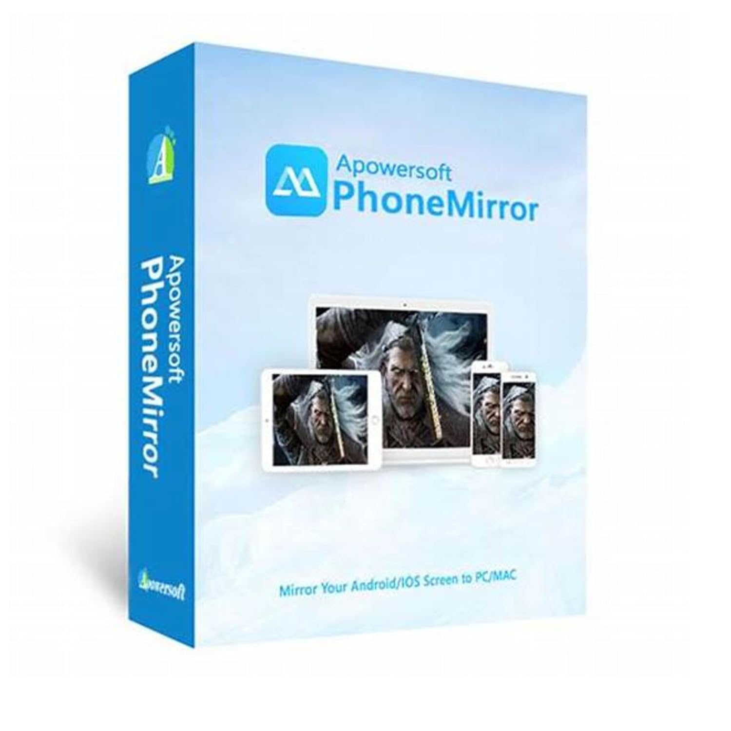 Apower Mirror Cast All control Androide and IOS by PC Mirror iOS