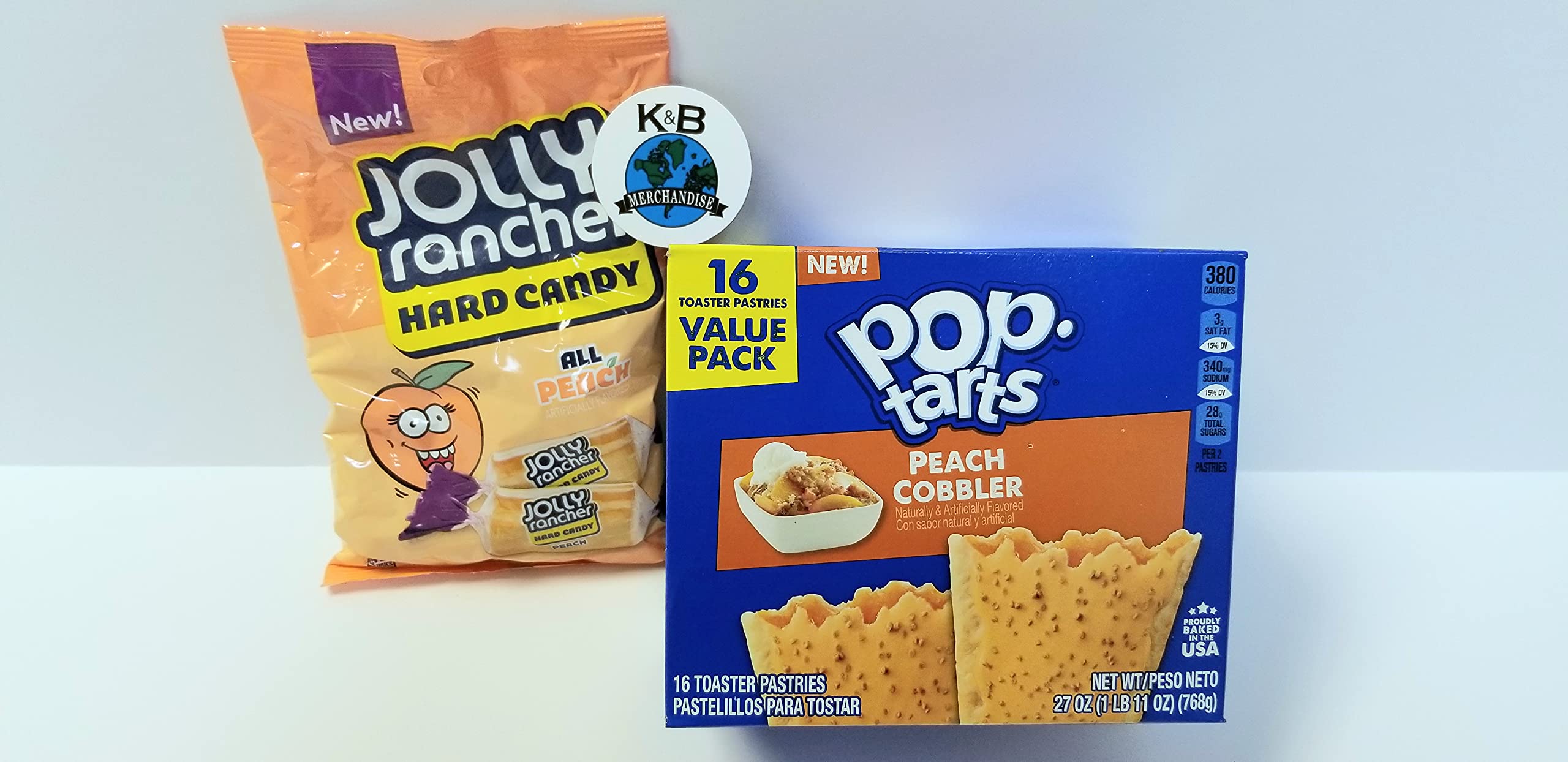 Buy Pop Tarts Peach Cobbler Jolly Rancher Variety Pack. Toaster