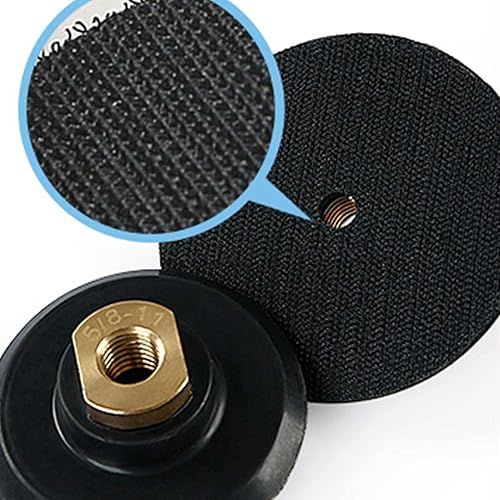 Miniatura 9 de Almohadillas de pulido de diamante de 4 "grano 7 con juego de almohadillas de goma, 50 # 100 # 200 # 400 # 800 # 1500 # 3000 # para pulidor de