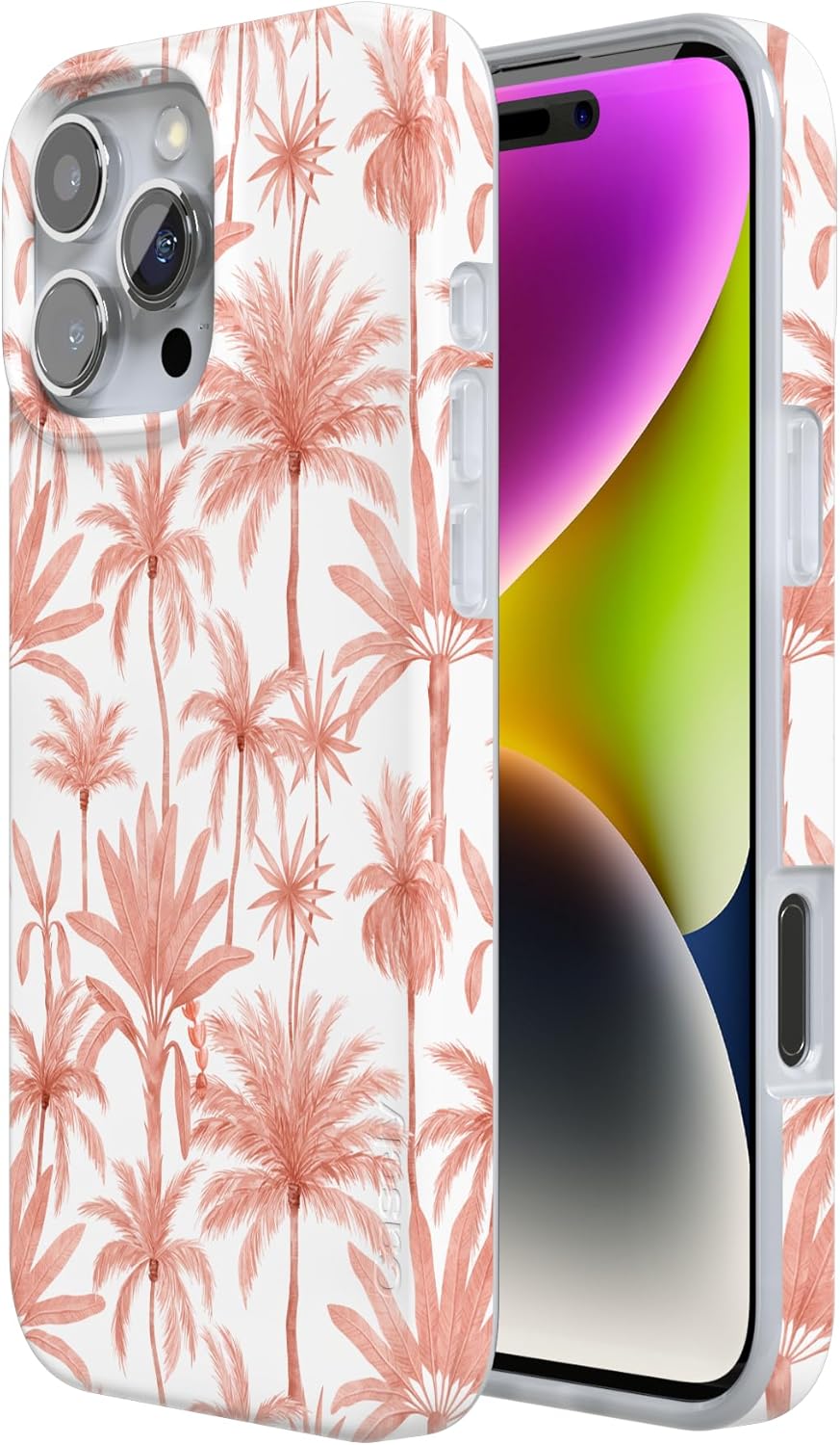 Casely iPhone 16 Pro Case | Perfect Paradise | Tropical Palm Tree Floral | Compatible with MagSafe | Classic Ultra Slim Design