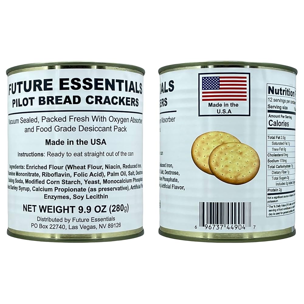 Amazon.com: Future Essentials Sailor Pilot Bread (2-Pack)