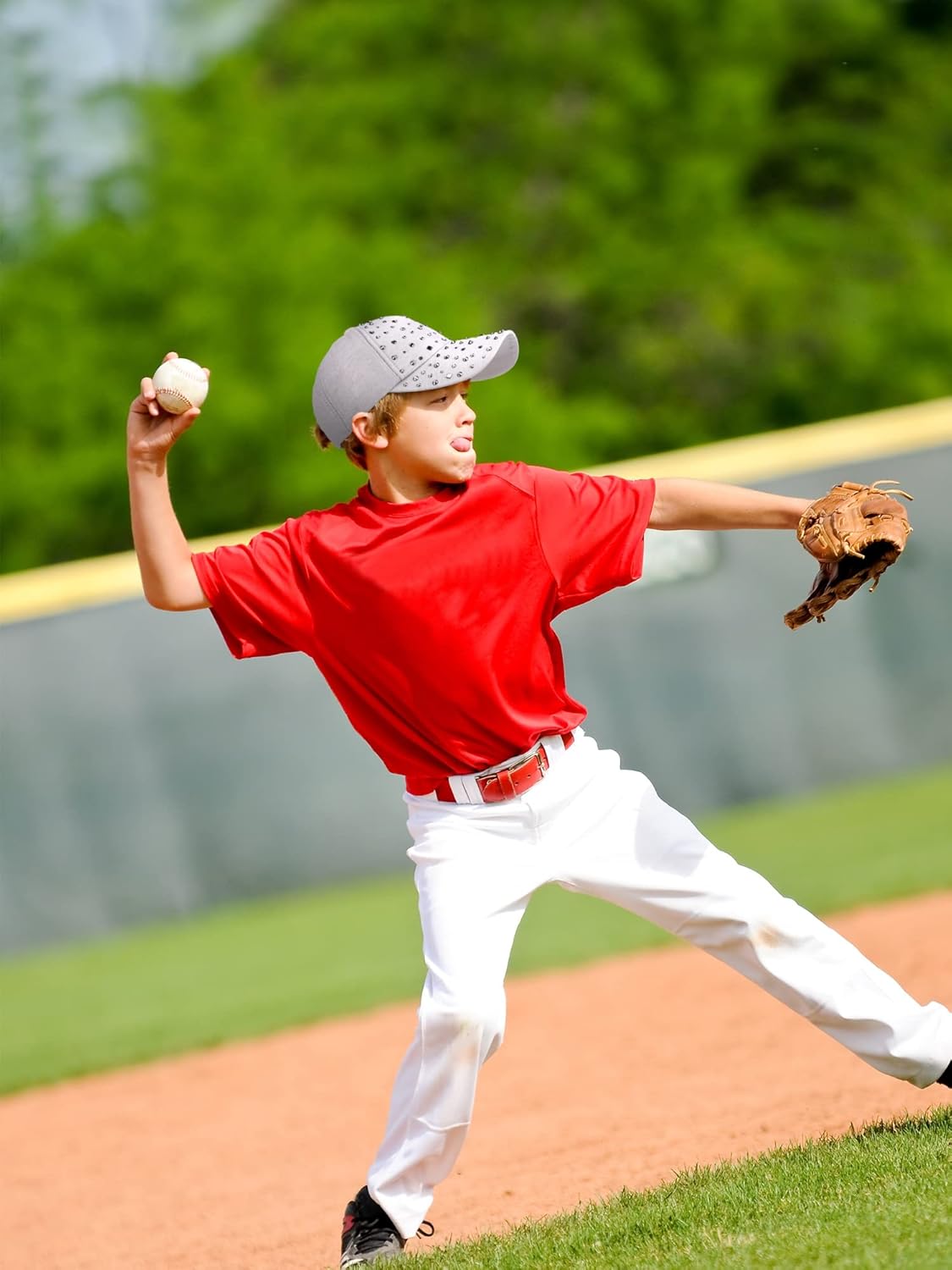 Loopeer 2 Pcs Adjustable Breathable Rhinestone Baseball Cap for Women Men Sequins Casual Sports Cap Rhinestone Hat - Image 6