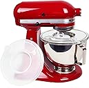 Bowl Cover Compatible with KitchenAid 4.5-5 Qt Tilt-Head Stand Mixer Bowl Covers with Extra Pouring Window, Dishwasher Safe Lid to Prevent Spilling (Pack of 1)