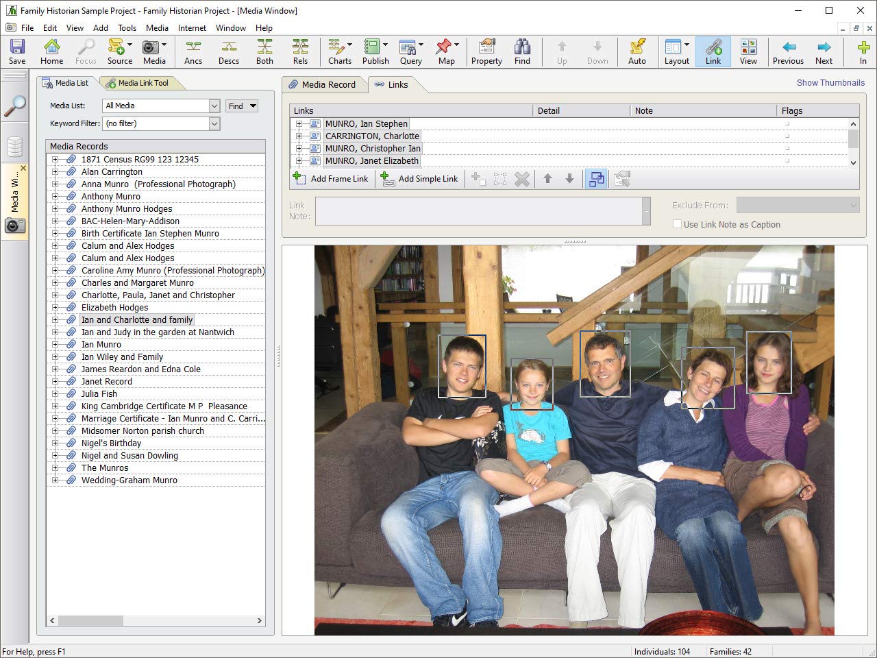 Family Historian 7 Genealogy and Family Tree Software (Windows)