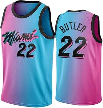 XPQY Miami Heat Jimmy Butler Men's Jersey New Season