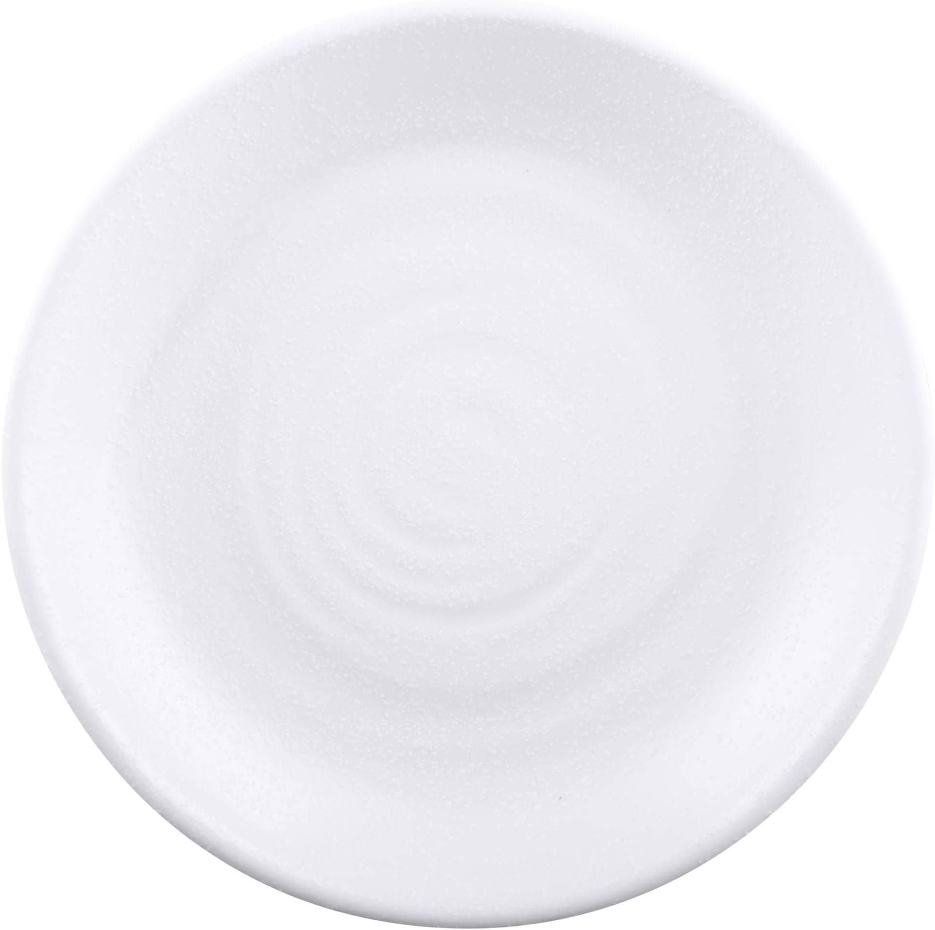 Elite Global Solutions JW7005-W Round Plate, 5" Dia. x 7/8" h, Melamine, White (Pack of 6)