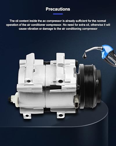 Miniatura 280 de ECCPP Compresor de CA 1999-2003 apto para Chevrolet Tracker para Suzuki Vitara 2.0L compresor de aire acondicionado