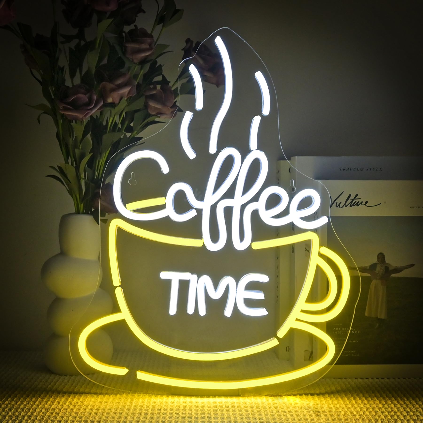 SIGNSHIP Palme Neon Schild Drink Led Schild Bier Bar Neon Sc