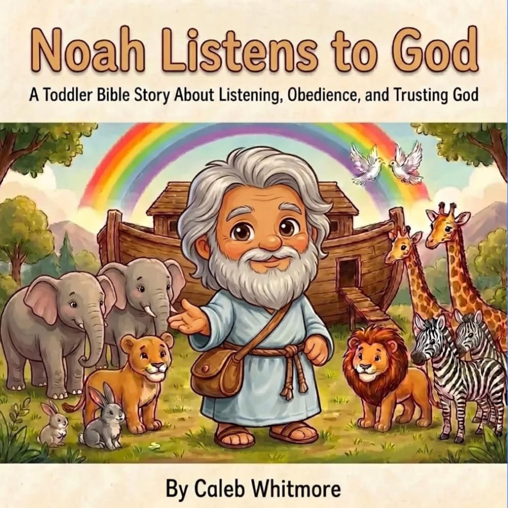 Noah Listens to God: A Toddler Bible Story About Listening, Obedience, and Trusting God