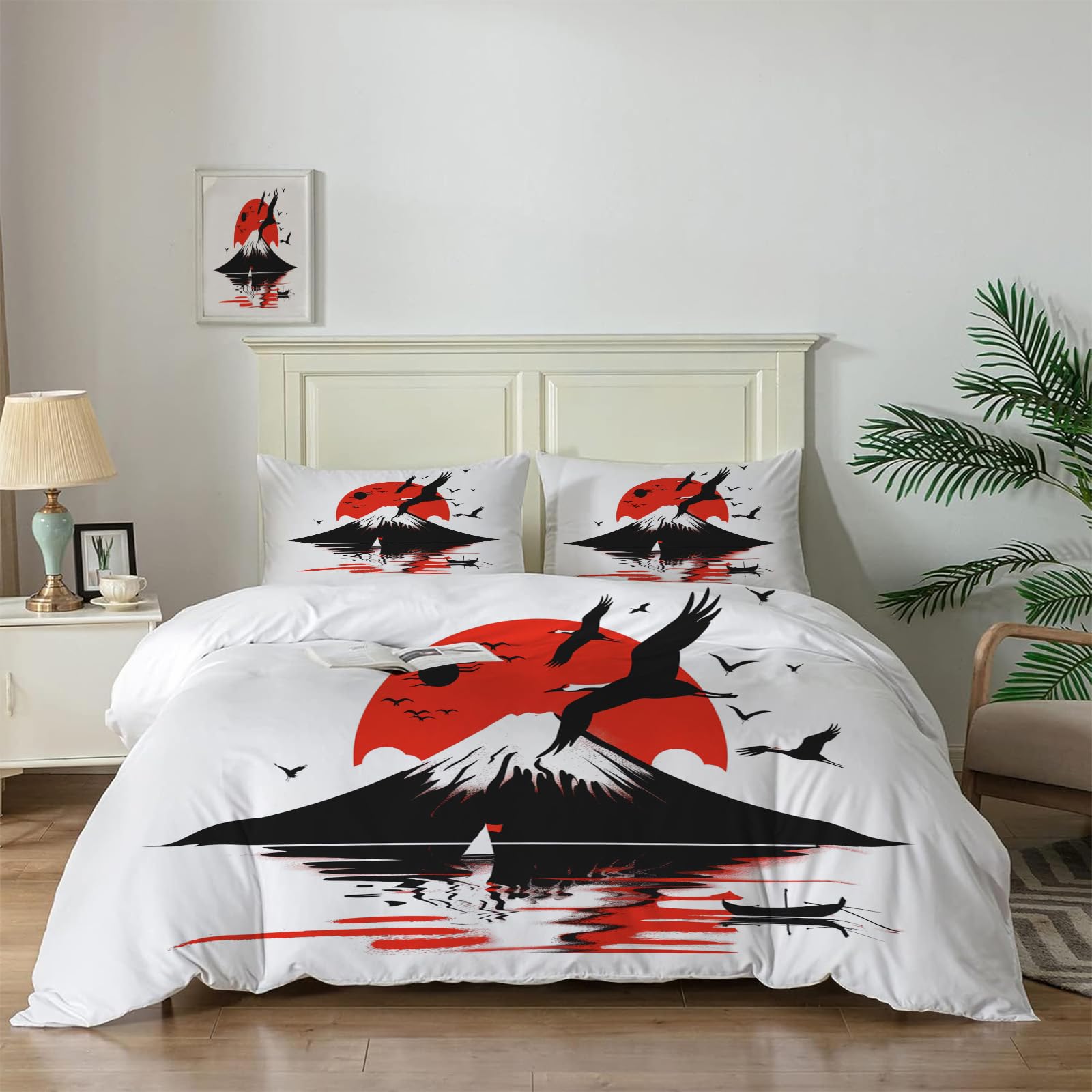 Housse de couette Mont Fuji 3D : le cadeau idéal pour fan de culture japonaise