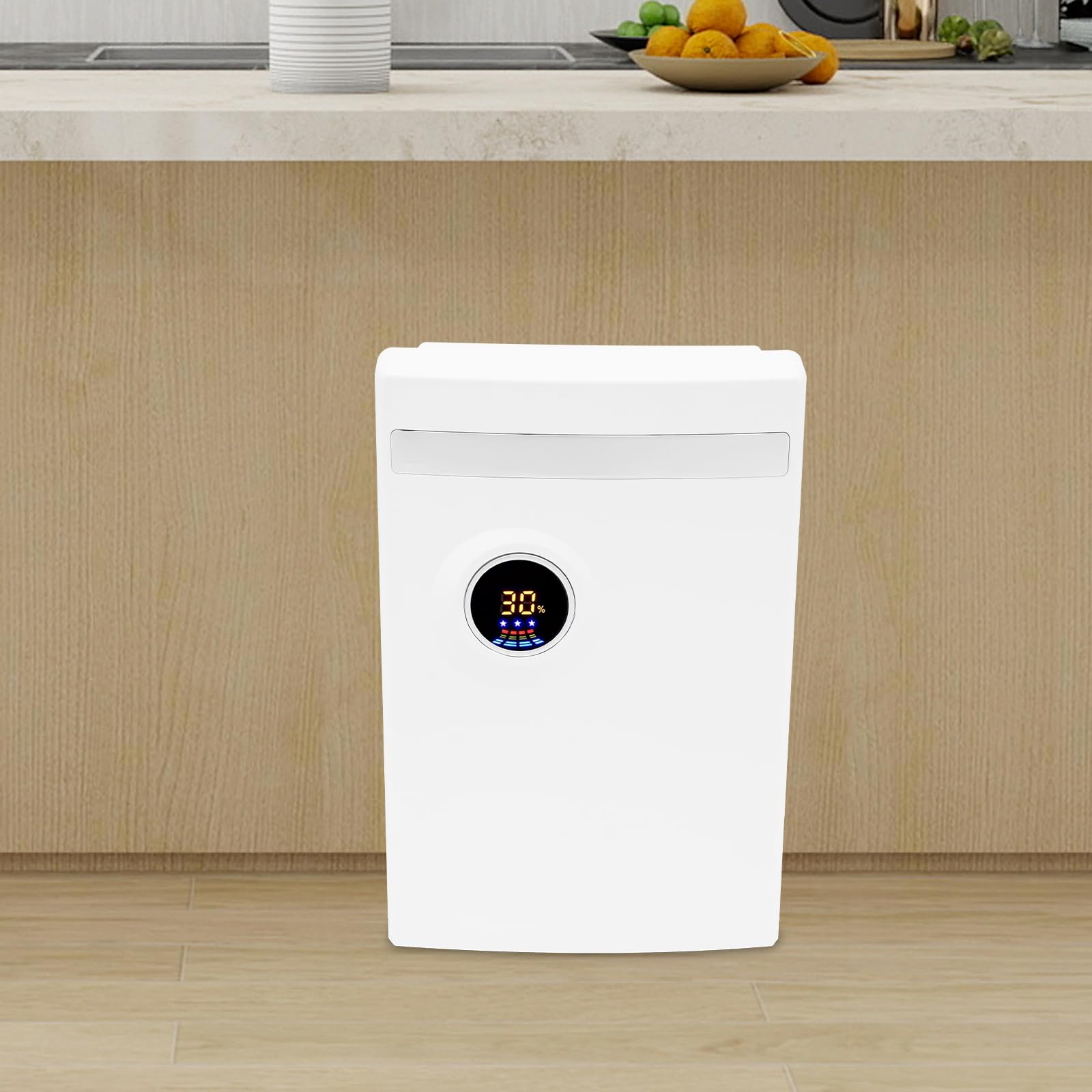 Osuszacz powietrza 2,2 l, elektryczny osuszacz powietrza, 100 W, przenośny osuszacz powietrza, 350-500 ml/24 h, cichy osuszacz powietrza, 29,5 x 18,5 x 41 cm, do mieszkania, piwnicy, salonu