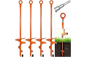 15 Inch Upgraded Earth Ground Anchors for High Winds