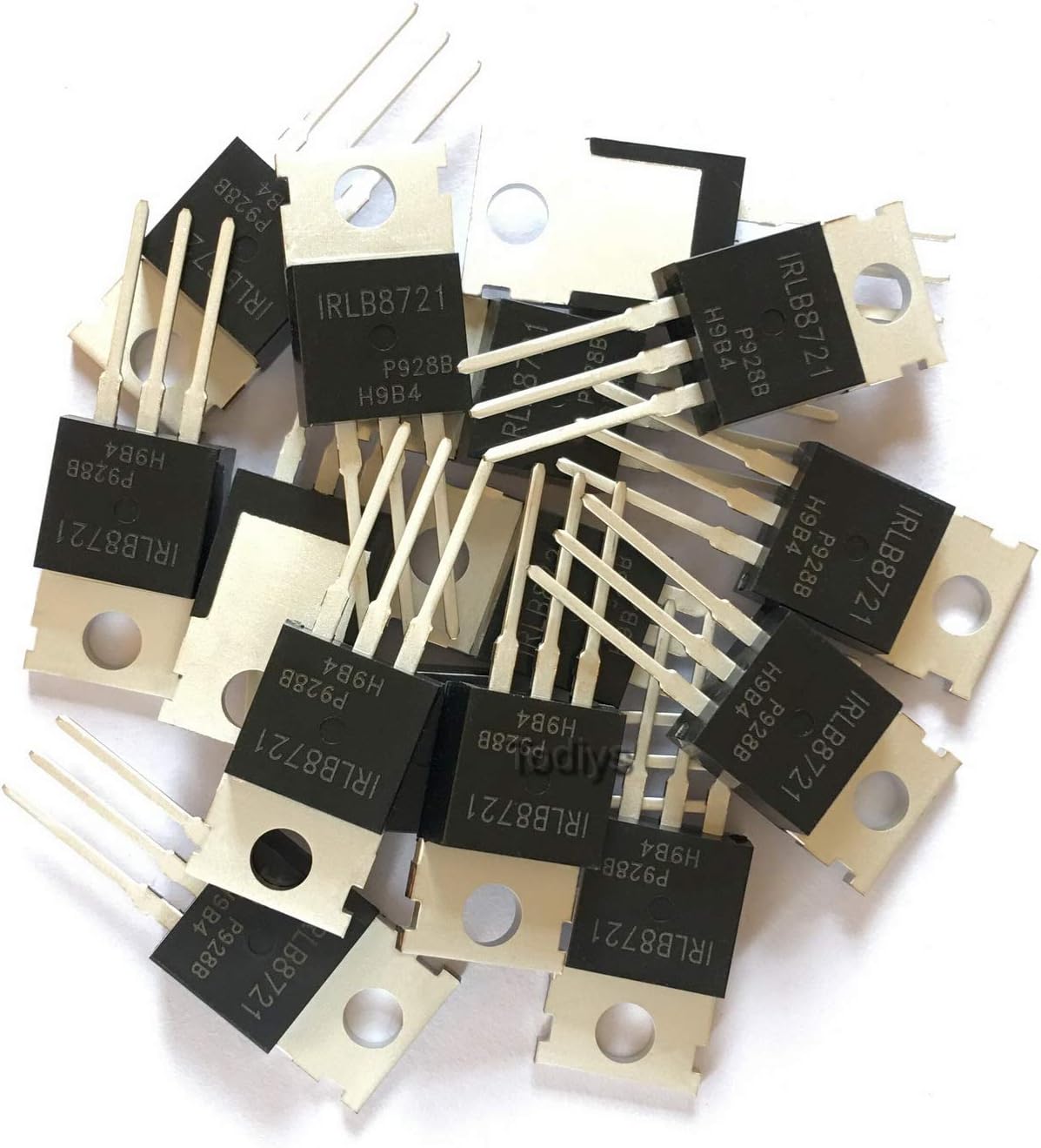 New 12Pcs for IRLB8721 30V 62A TO-220 N-Channel Power Mosfet Transistor IRLB8721PBF