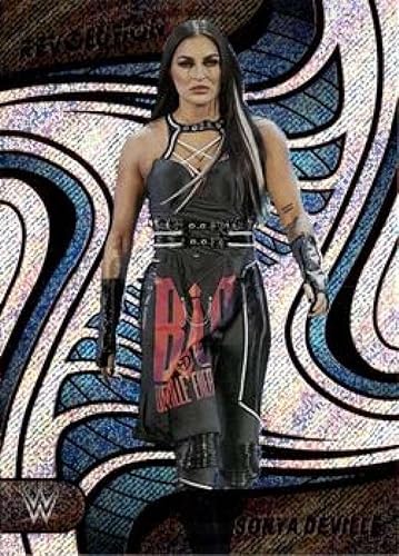 2023 Panini Revolution #14 Sonya Deville SmackDown Official WWE Wrestling Trading Card in Raw (NM or Better) Condition