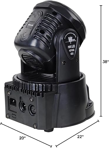 Miniatura 7 de DMX-512 Iluminación de escenario Mini luz de cabeza móvil 7 LED 4 en 1 RGBW LED PAR Luz estroboscópica profesional 9/14 canales de sonido activo