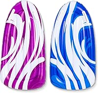 JOYIN 2 Pack Inflatable Body Boards for Kids - Pool Floats for Swimming Lessons, Water Slides & Summer Pool Fun