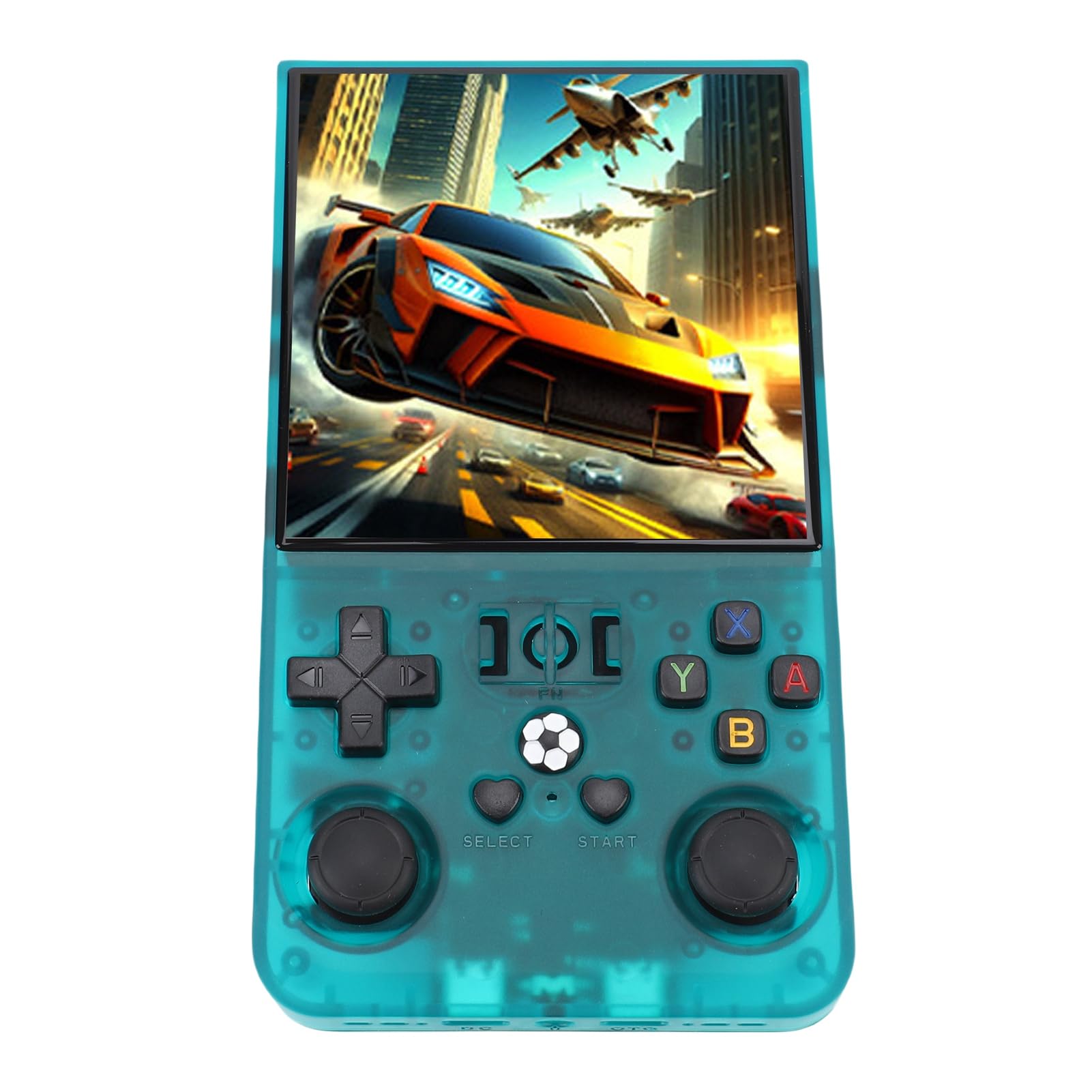 Yctze Console di Gioco retrò Portatile, Console di Gioco retrò con Schermo HD da 4,0 Pollici, di Emulazione di 60 Giochi con Batteria da 4000 MAh, Ideale per i Giocatori (Verde chiaro)