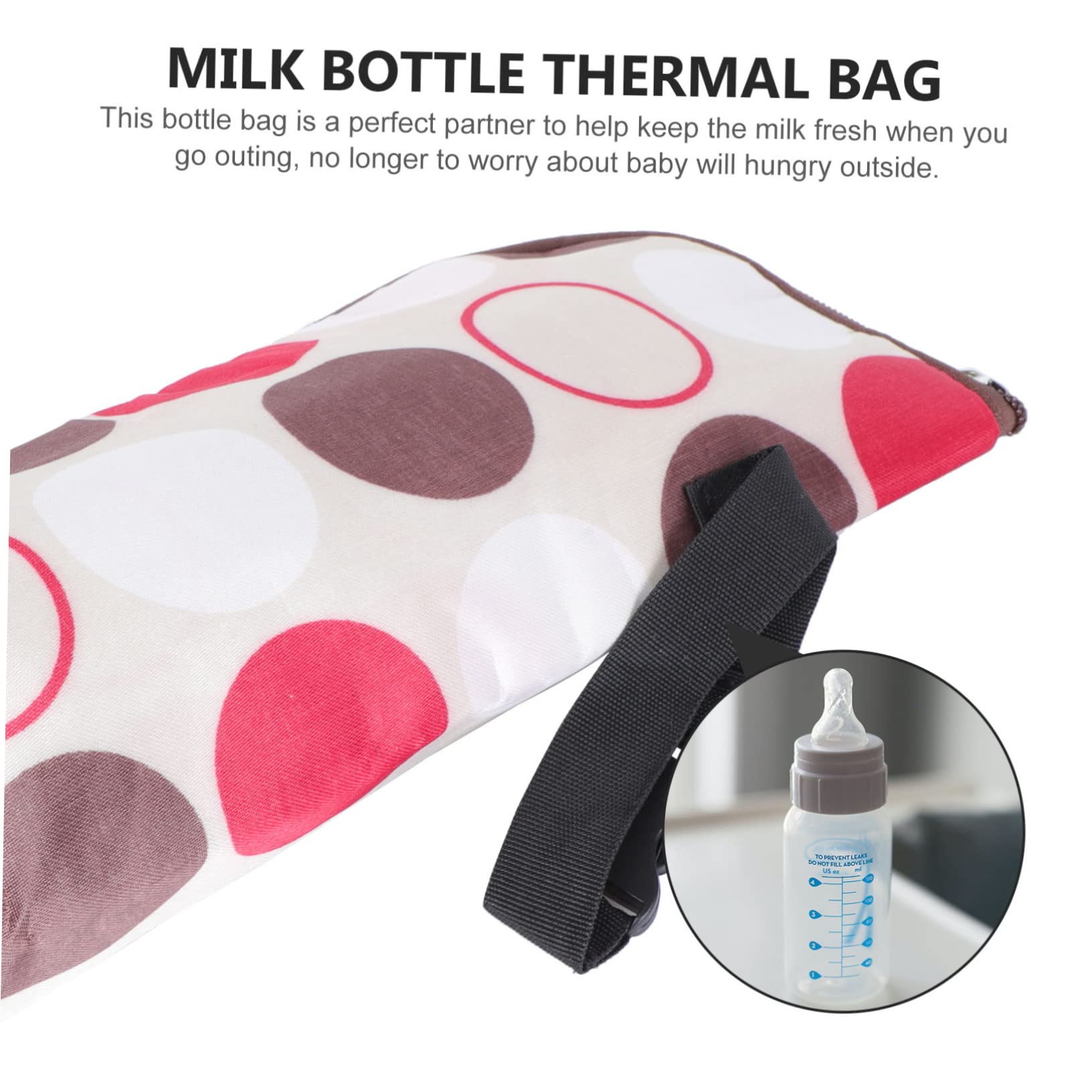 3pezzi Isolante Per Latte Neonatale Tote Portatile Per Bottiglie Termico Per Per Uscite