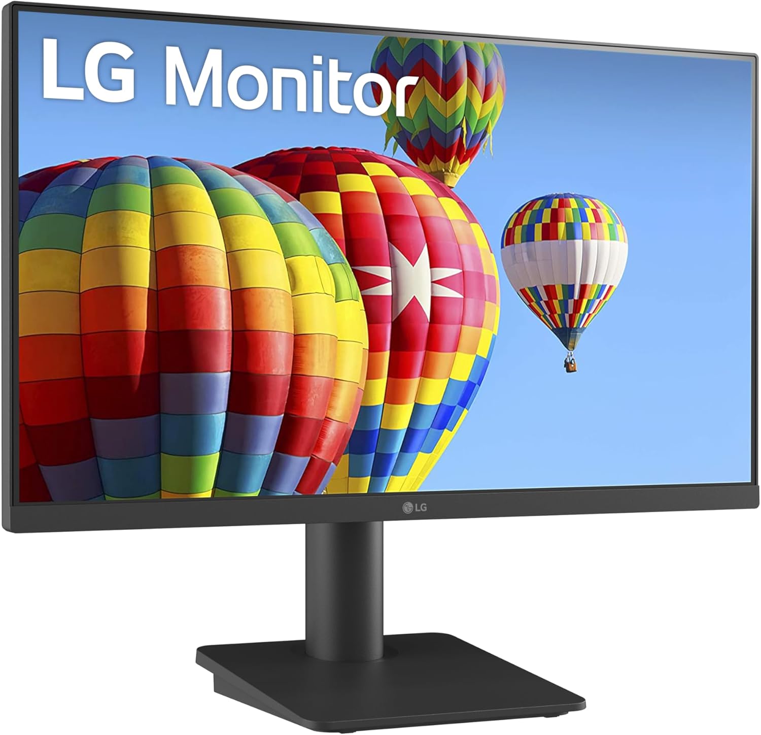 LG 24MS550 Monitor 24" Full HD LED IPS, 1920x1080, 100Hz, Audio Stereo 4W, 2x HDMI 1.4 (HDCP 1.4), AUX, Schermo Antiriflesso, Altezza Regolabile, Flicker Safe, Nero Nero 24" - Immagine 2