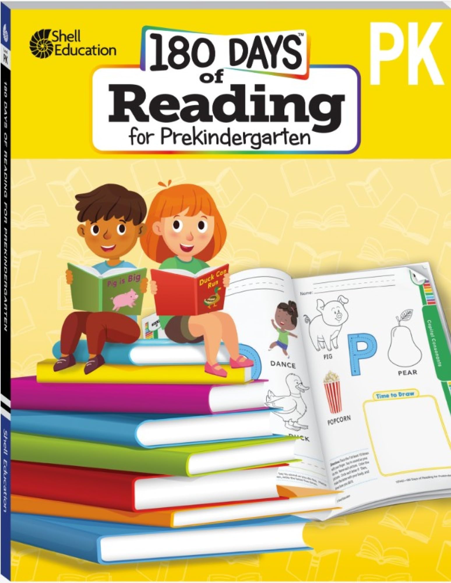 180 Days Reading for Prekindergarten PAPERBACK 9781087652023