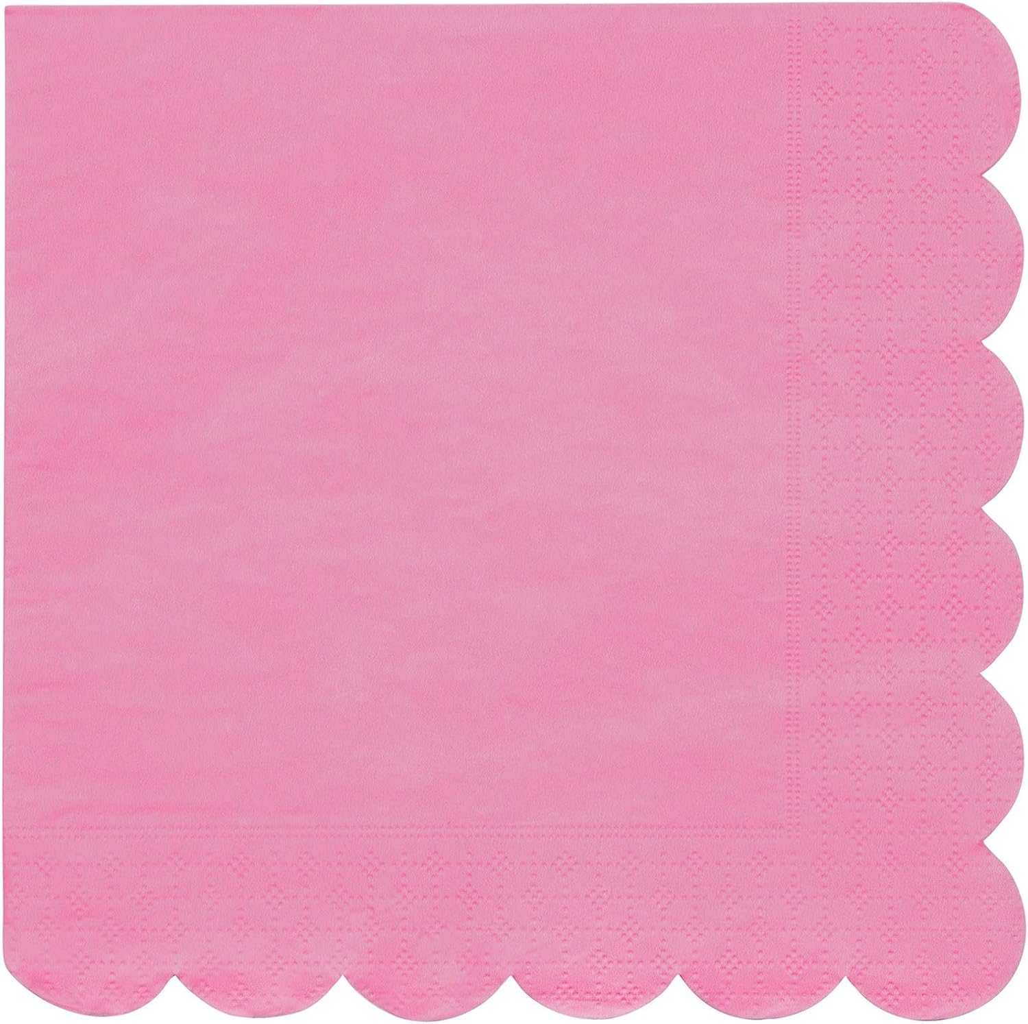 Meri Meri Large Paper Napkins In Bubblegum Pink Meri Meri Large Paper Napkins In Bubblegum Pink