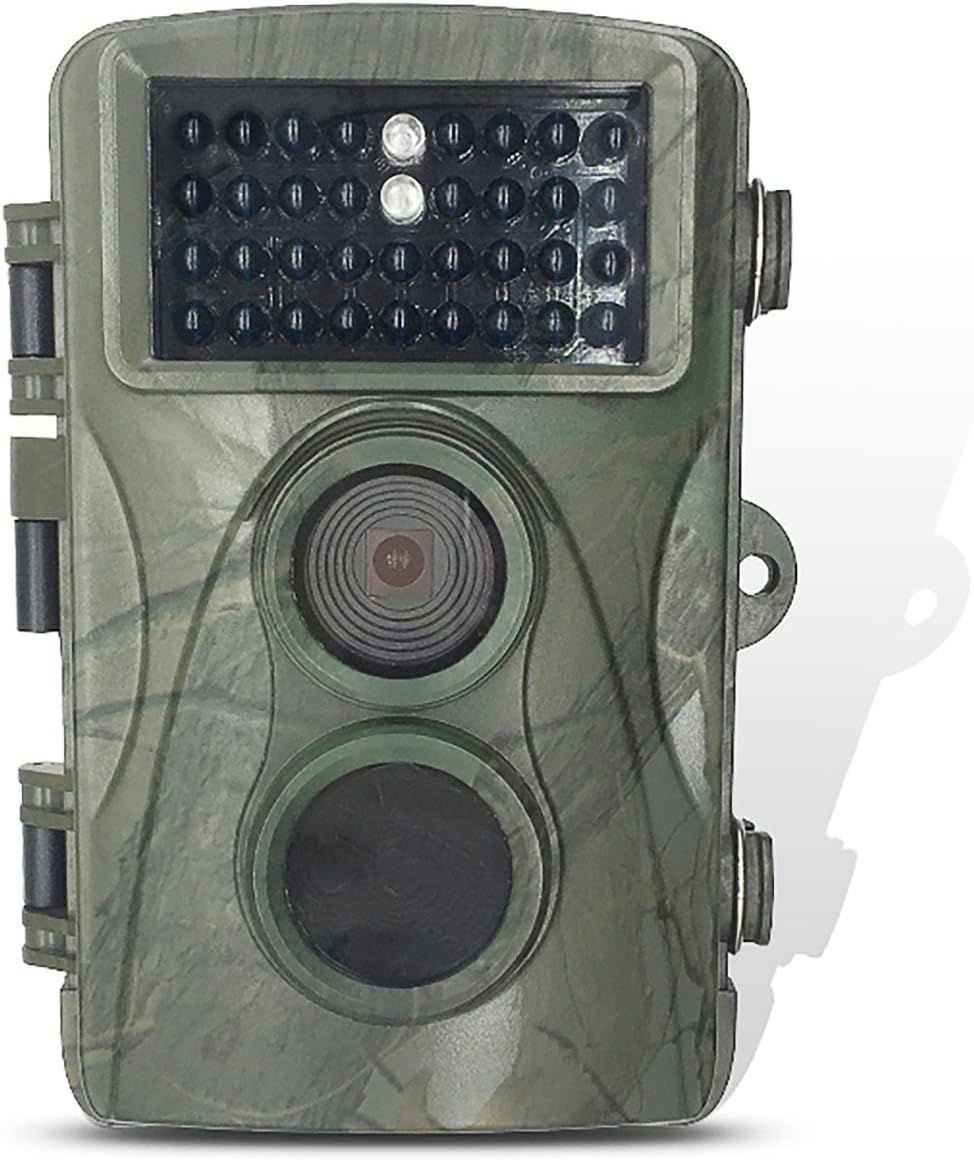MOCRUX Game Trail Camera, 720P 12MP Hunting Camera Motion Activated with Night Vision up to 65ft/20m, 0.6s Trigger Speed Waterproof Wildlife Camera with 34pcs IR LEDs 2.4" LCD for Hunting Monitoring