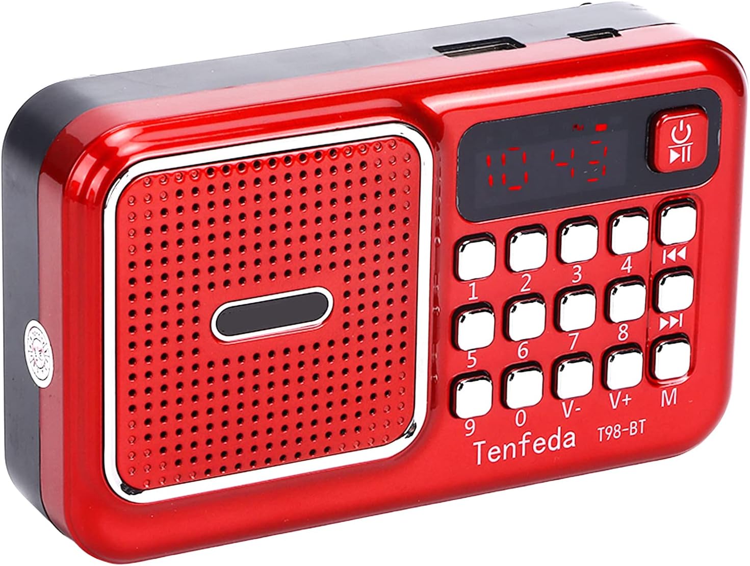 AM FM Shortwave Radio Compact Detachable Lithium Battery HD