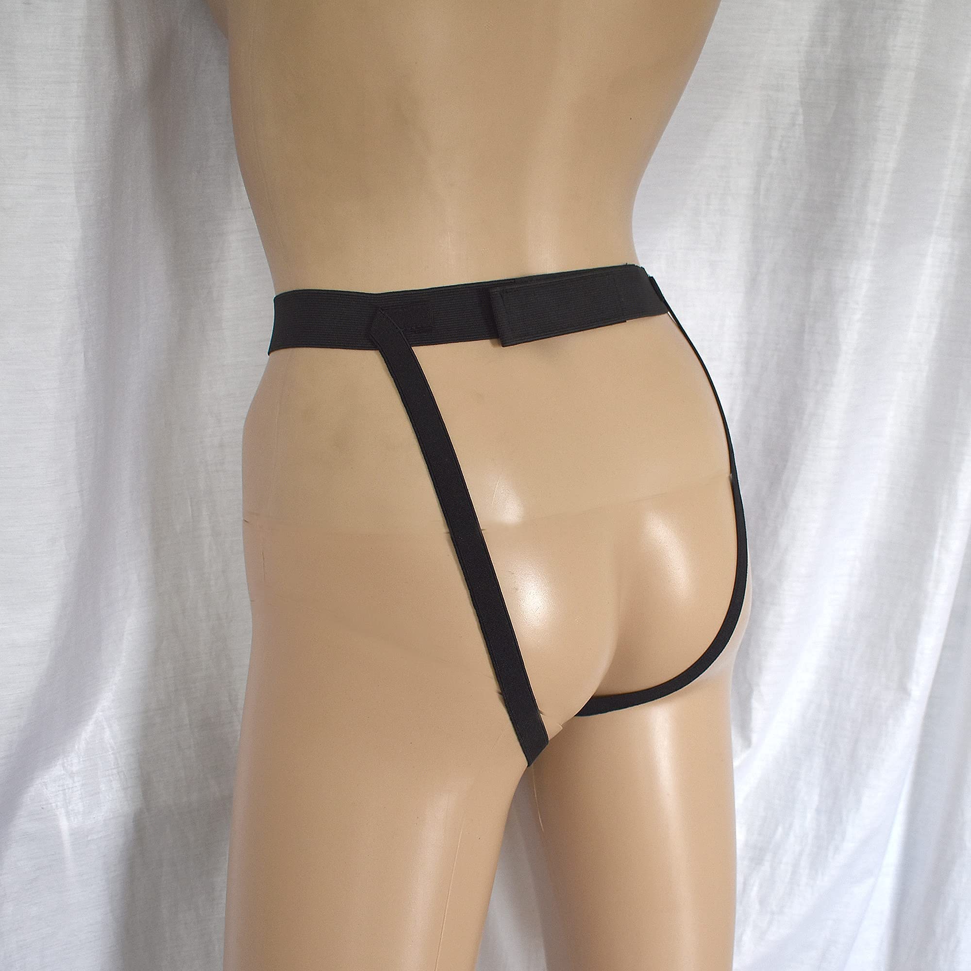Slip Strap-On con Dildo Anale, Cockring & Stretcher per Uomo | Strap-on cavo per pegging & doppia penetrazione – imbracatura BDSM, femdom & giochi anali