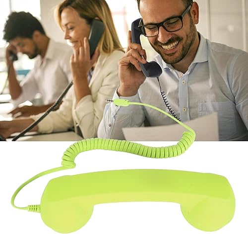 Miniatura 7 de Auricular retro para teléfono celular, auriculares antiguos para responder llamadas, colgar llamadas, rechazar llamadas, rechazar, redireccionar,