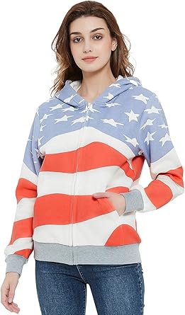 Women's patriotic hoodies Clearance