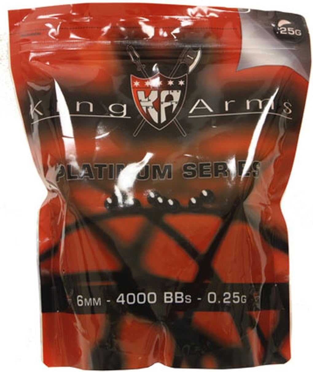 6mm Platinum Series BBS, 0.25g, 4,000 RDS, Black