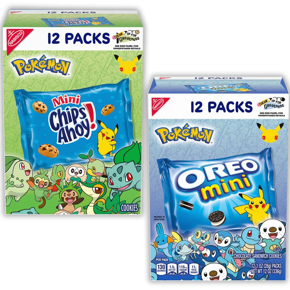 Buy Oreo Mini Chocolate Sandwich Cookies, Snack Pack 12oz / 12ct and