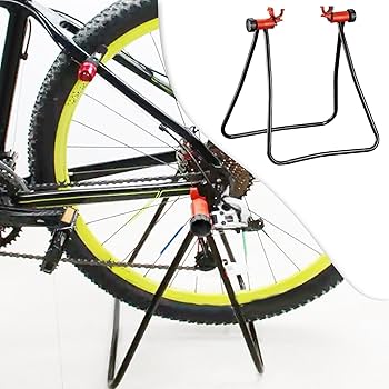 Amazon | RNXRZANK 鉄製垂直ロードバイク後輪スタンド、三角形