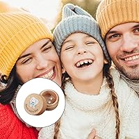 Vista 6 de Caja de madera de hadas, soporte de dientes de madera, caja de recuerdos de dientes, caja de almacenamiento de dientes de bebé, caja de contenedor