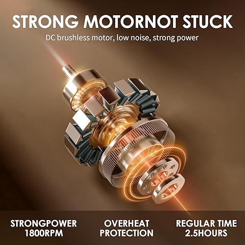 Miniatura 4 de Therapexa - Masajeador de cuello y hombros, masajeador de espalda para aliviar el dolor de tejido profundo, masajeador para dolor de cuello y