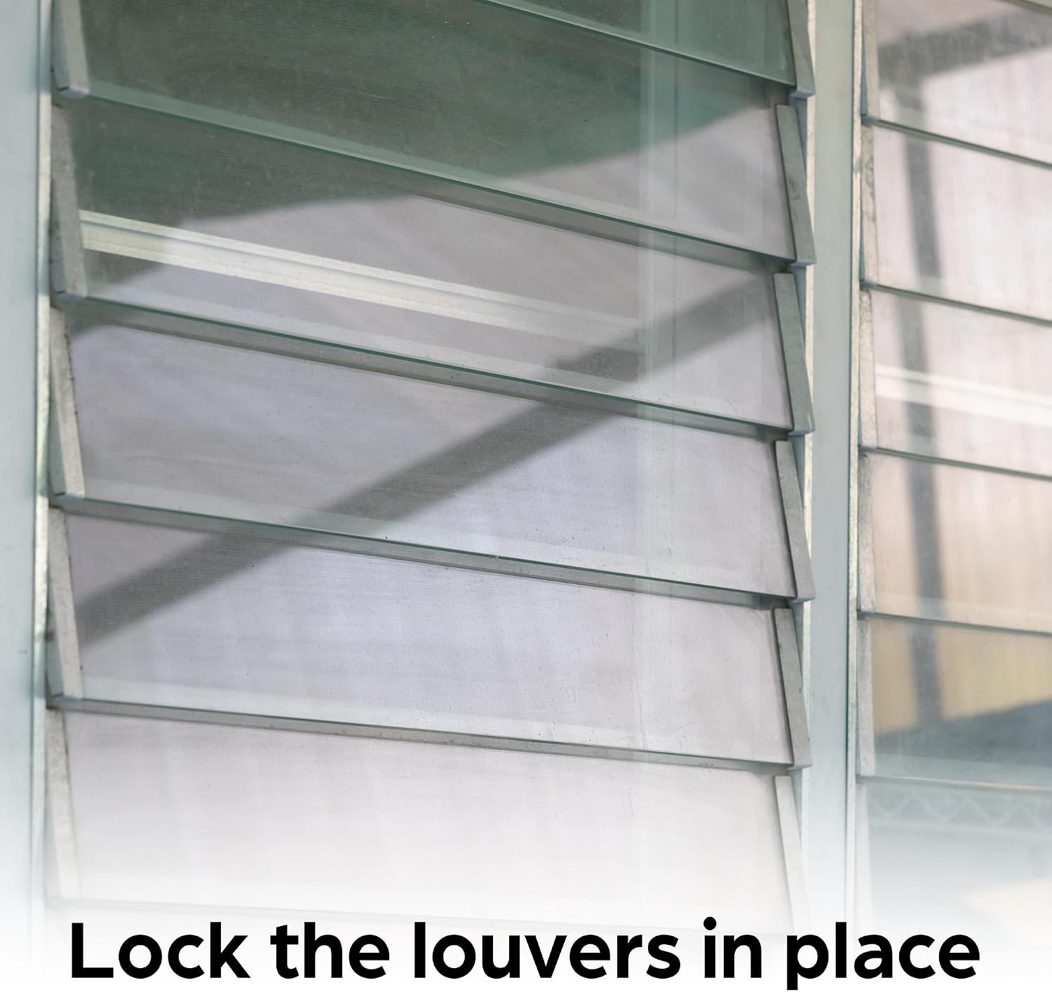 Prime-Line H 3934 Louver Glass Security Clips, 4 In., 10 Pack | Stainless Steel